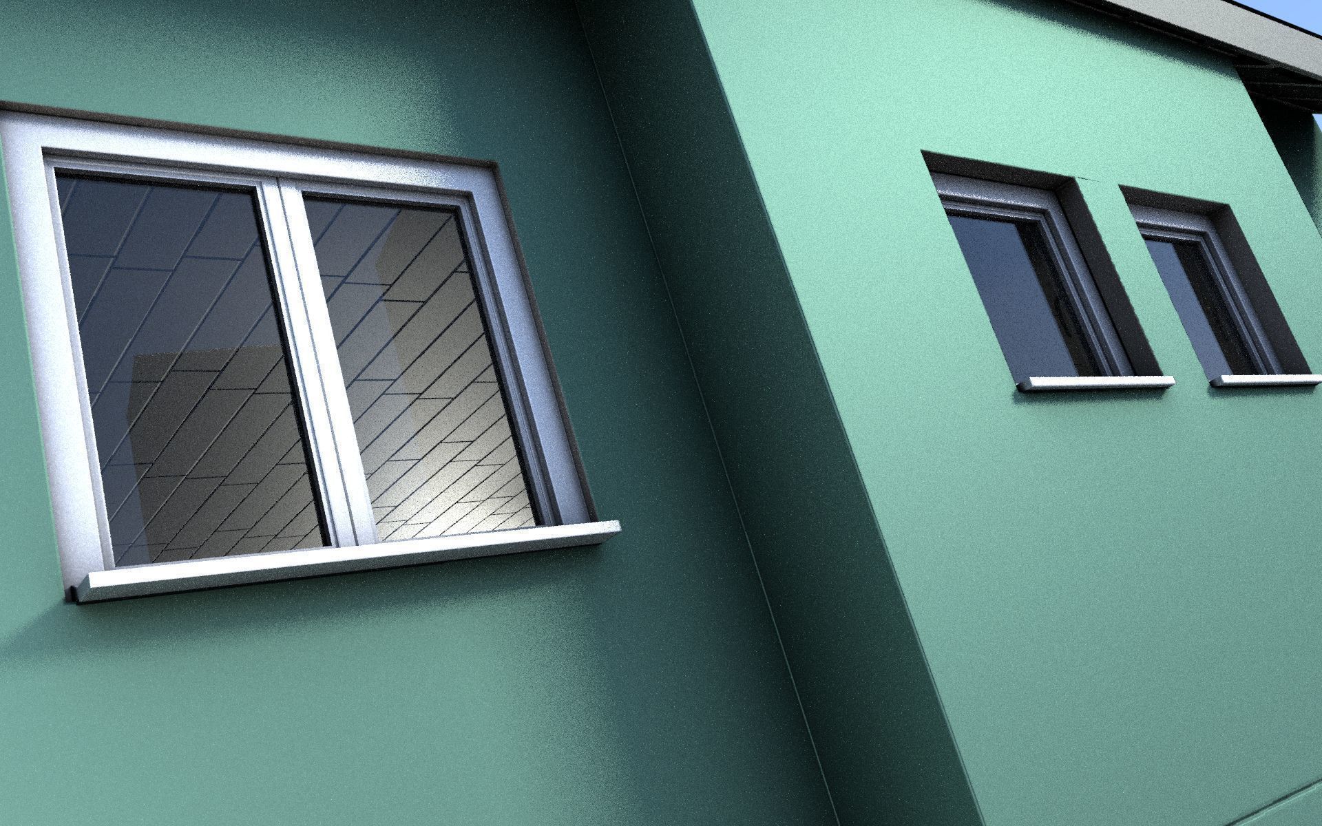 City Double Houses 3D Model Collection_695