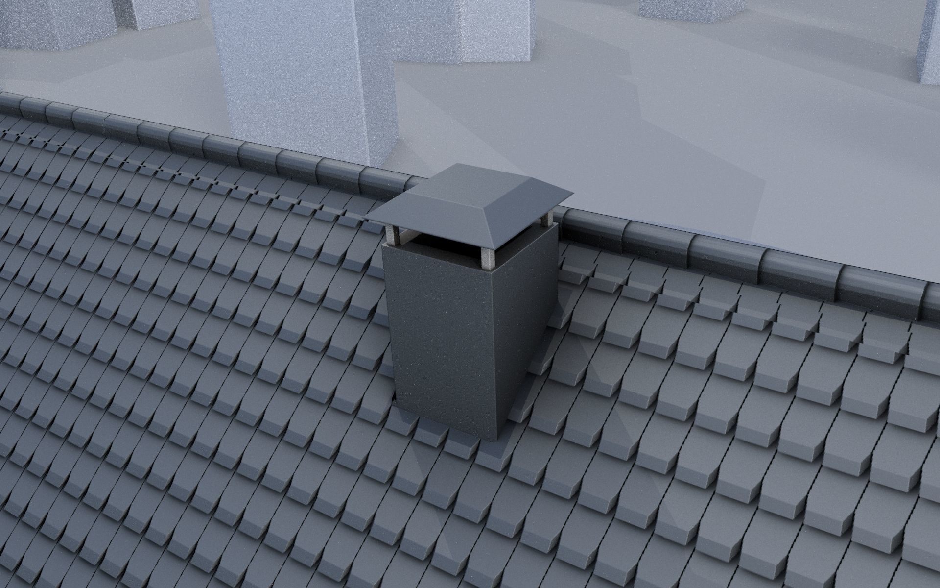 City Double Houses 3D Model Collection_360