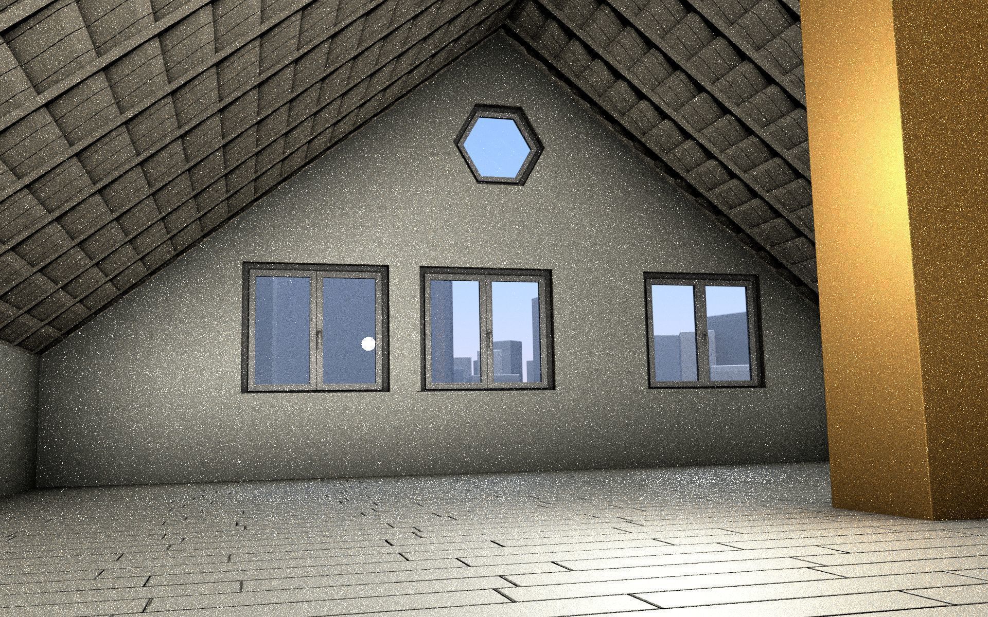 City Double Houses 3D Model Collection_126