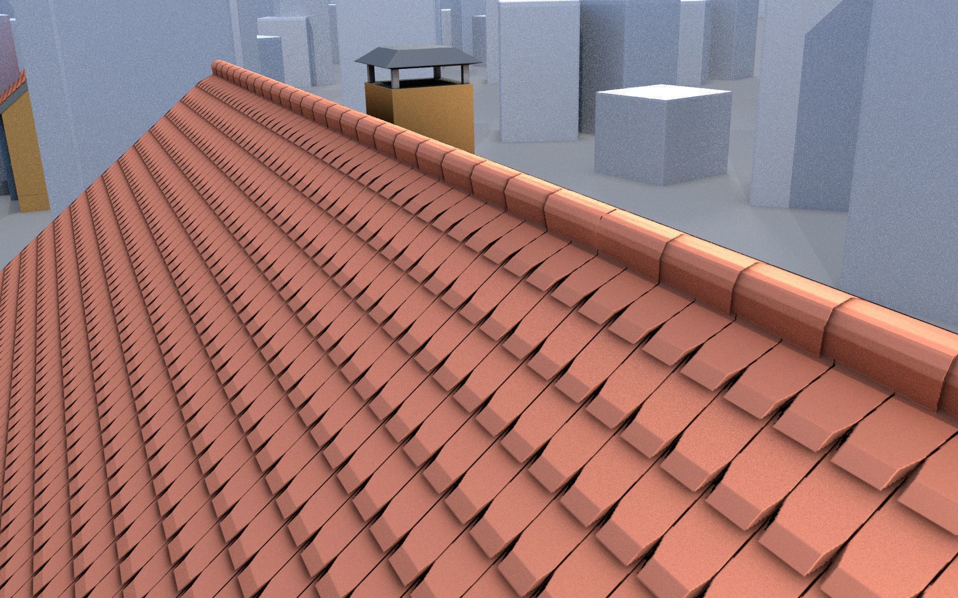 City Double Houses 3D Model Collection_151