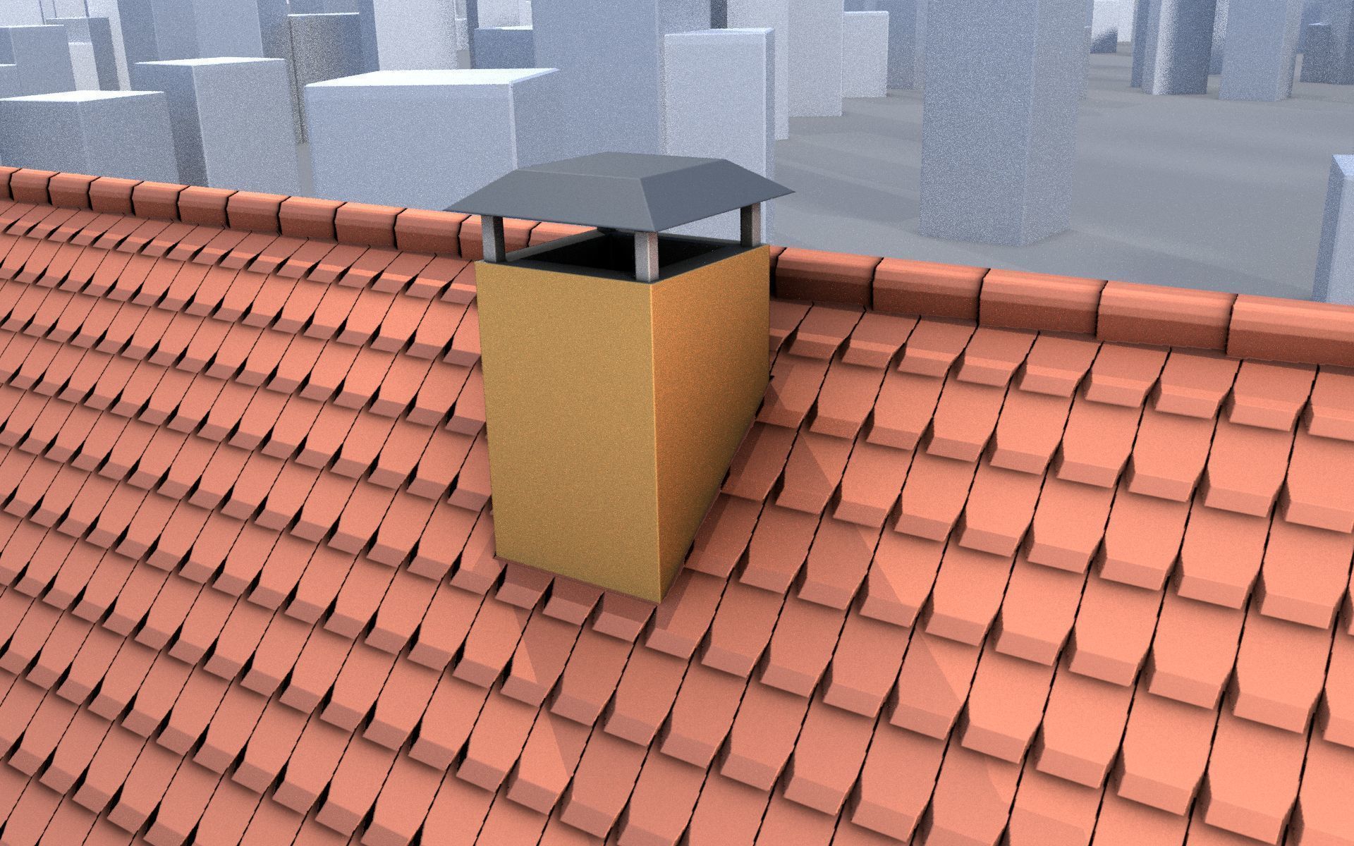 City Double Houses 3D Model Collection_174