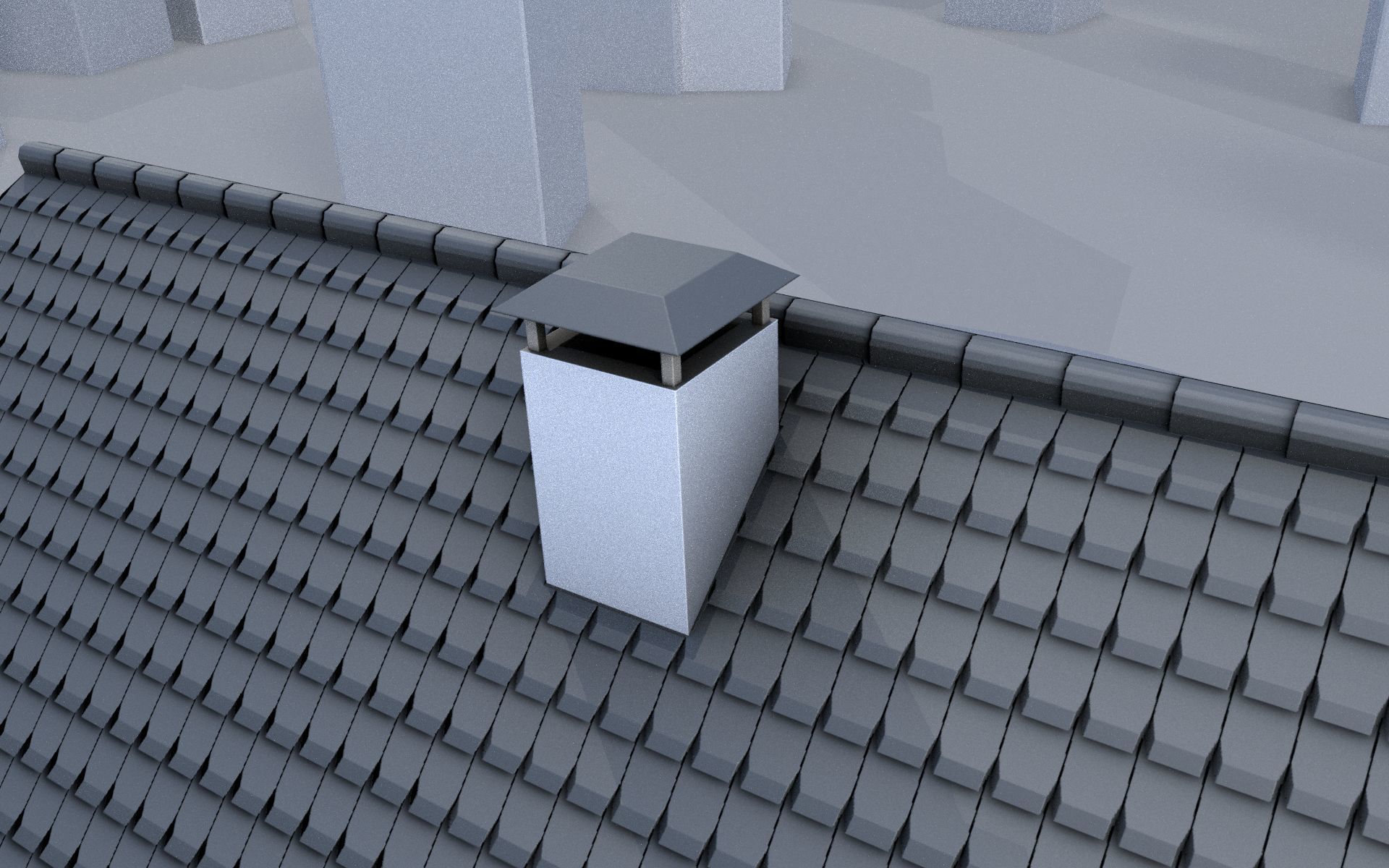 City Double Houses 3D Model Collection_395