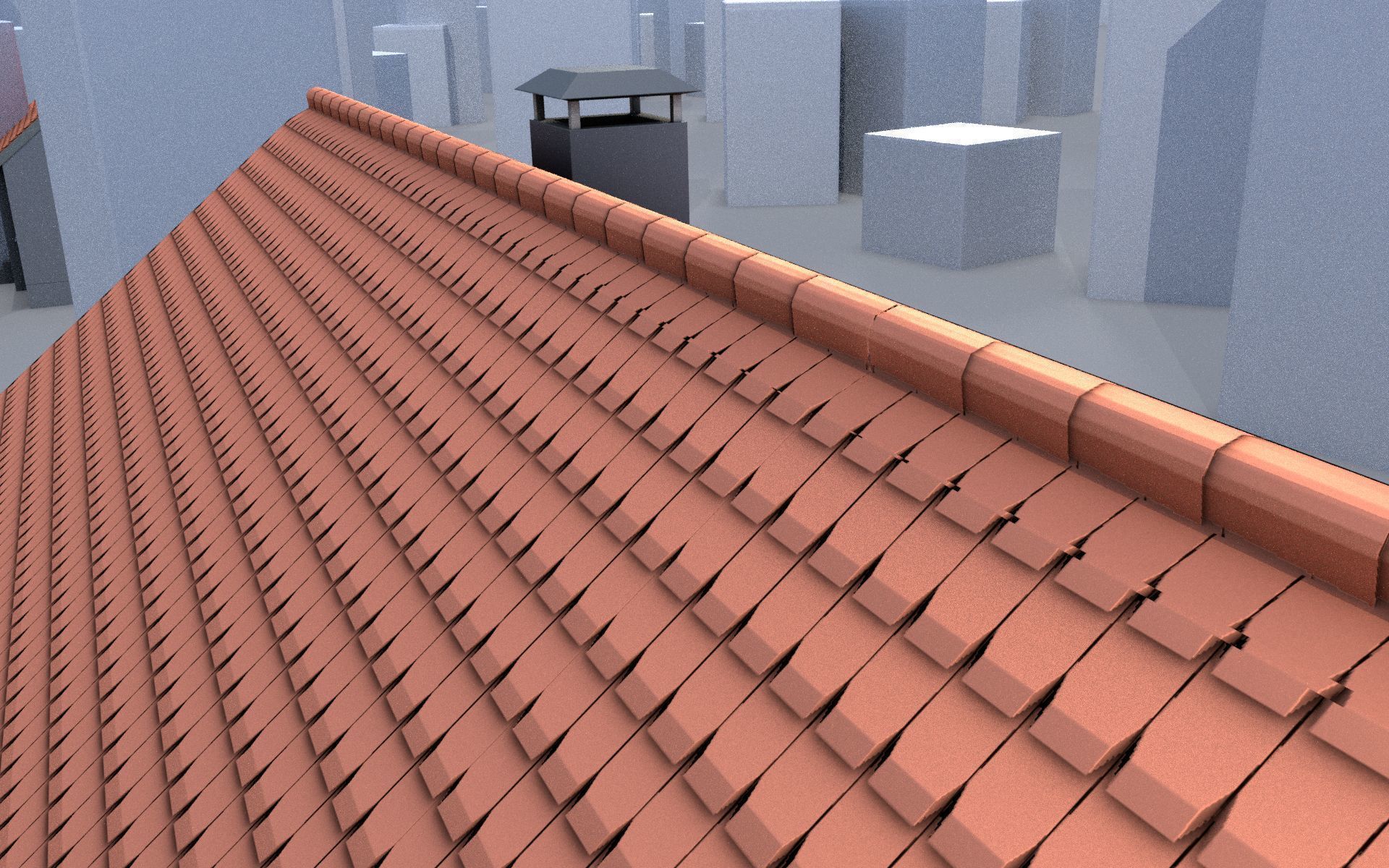 City Double Houses 3D Model Collection_103