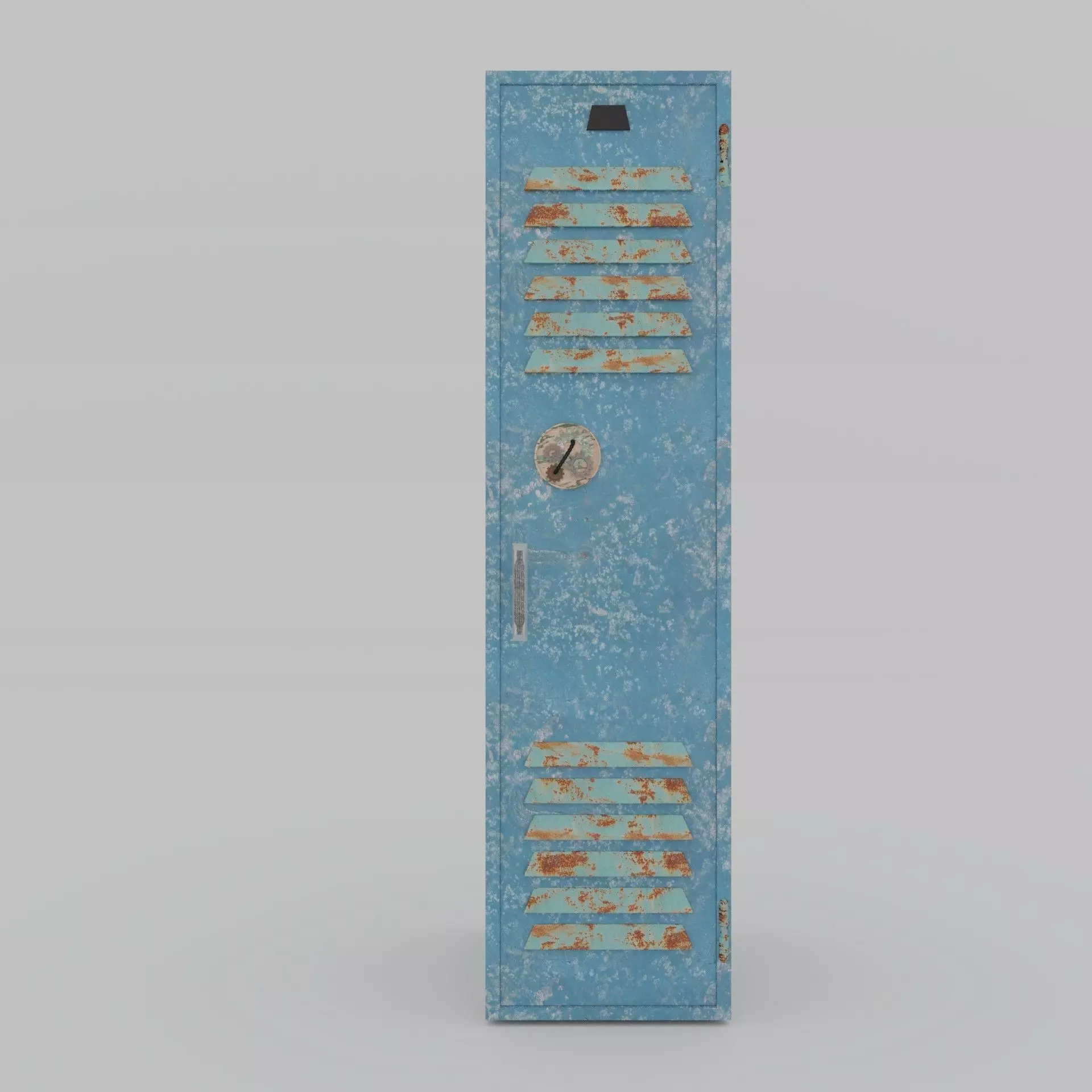 Locker old 3D model