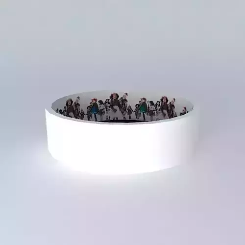 Baby changing table Free 3D model