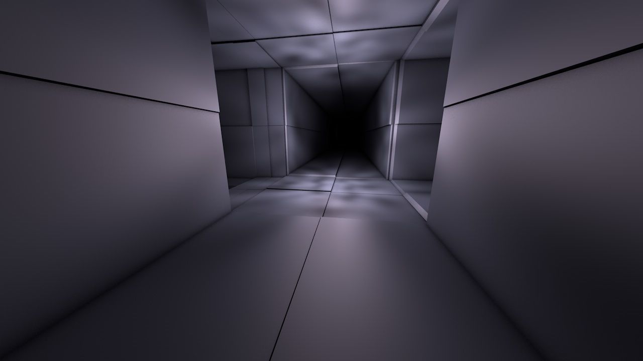 Sci-Fi Shapes - The Escapist - 3 Dimensional Labyrinth Maze Low-poly 3D model_2