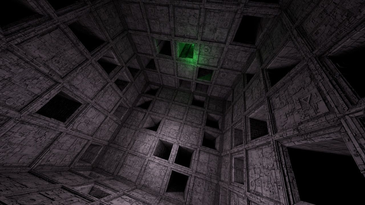 Sci-Fi Shapes - The Escapist - 3 Dimensional Labyrinth Maze Low-poly 3D model_4