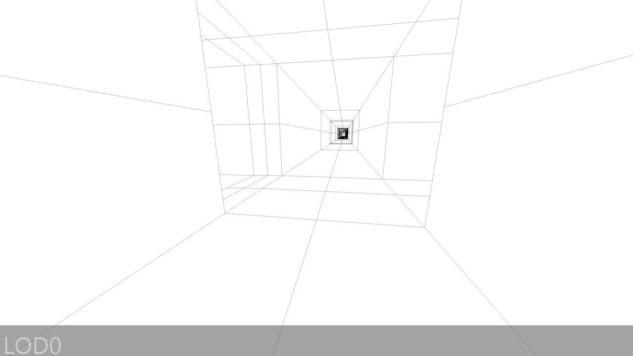 Sci-Fi Shapes - The Escapist - 3 Dimensional Labyrinth Maze Low-poly 3D model_14