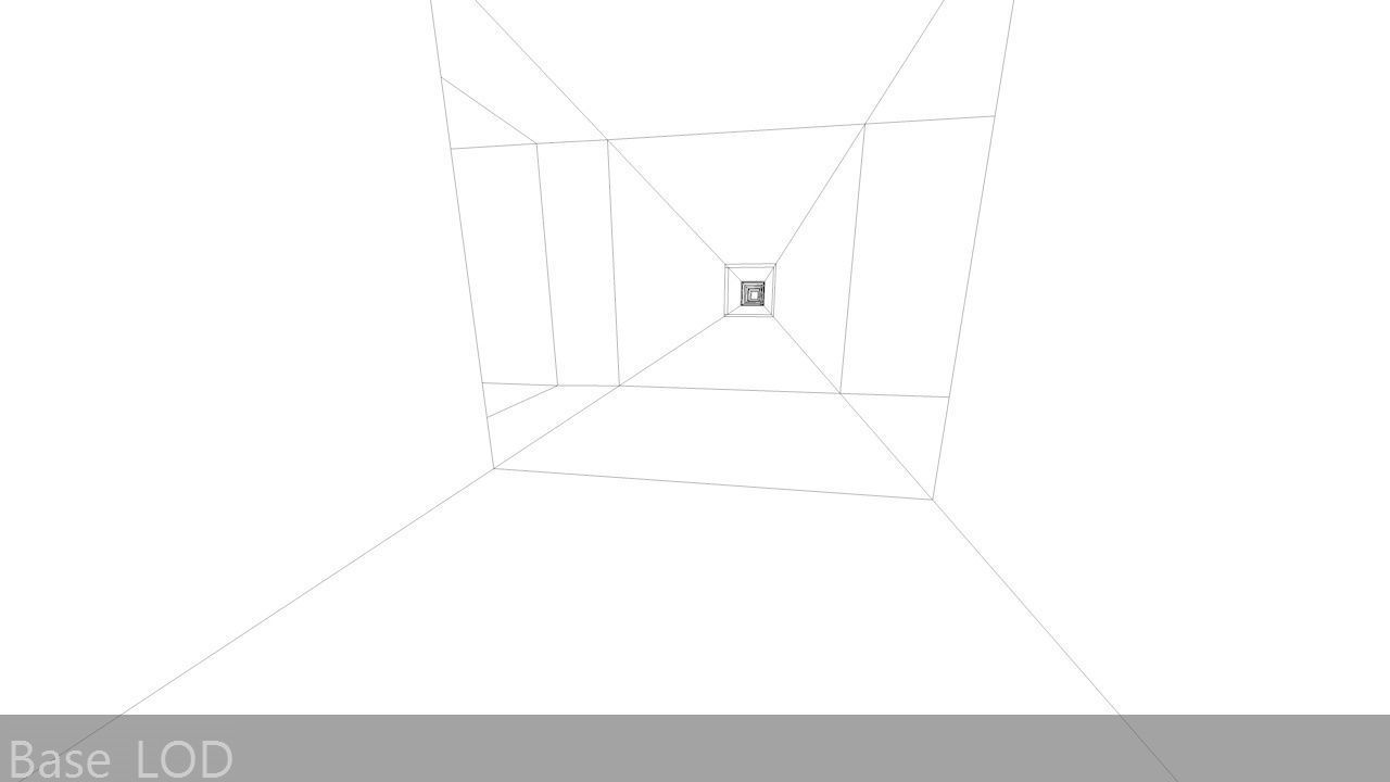 Sci-Fi Shapes - The Escapist - 3 Dimensional Labyrinth Maze Low-poly 3D model_13