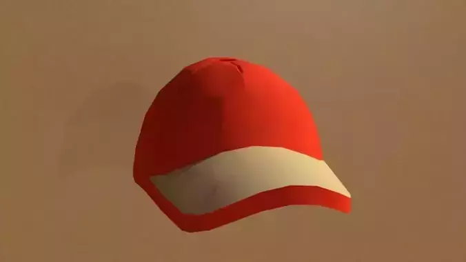lego cap Free low-poly 3D model