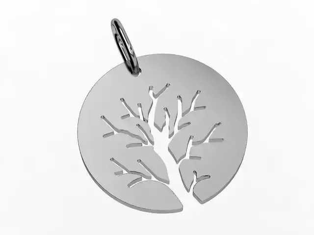 Pendant round for milling 