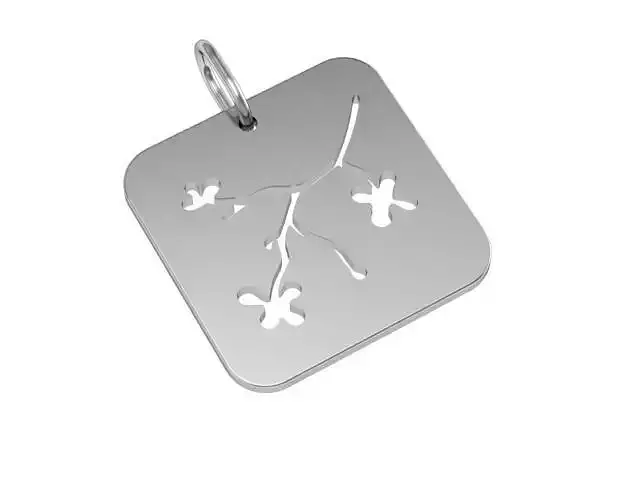 Pendant minimal square