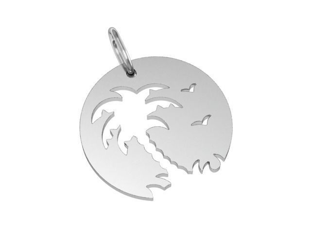 Pendant Sweet Island  3D print model
