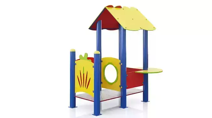 kids child playground 3d model 6