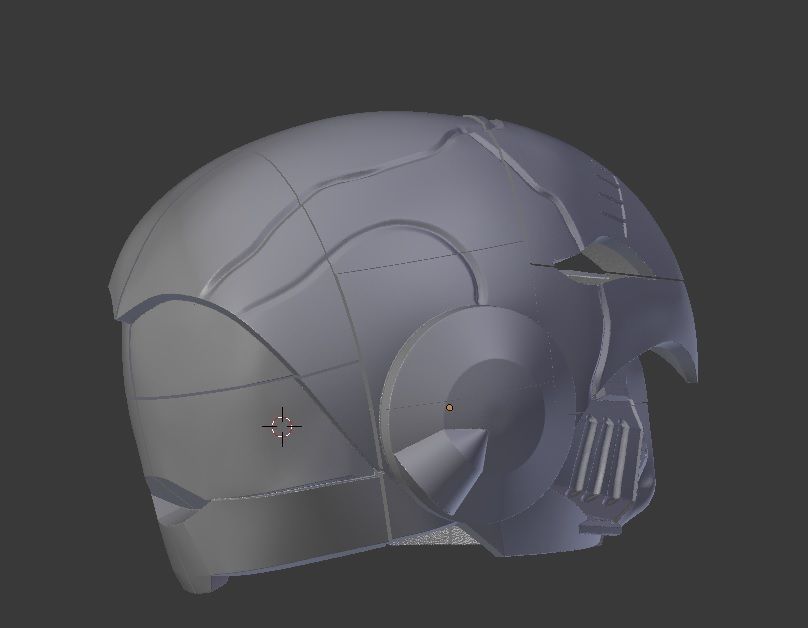 Celestial NIghthawk helmet from Destiny high resolution 3D print model_2