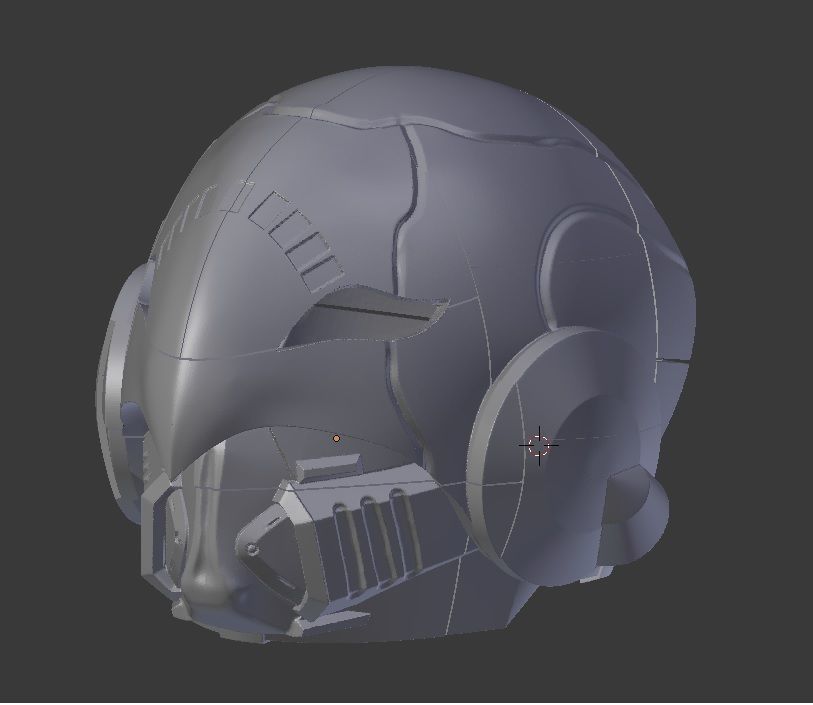 Celestial NIghthawk helmet from Destiny high resolution 3D print model_1
