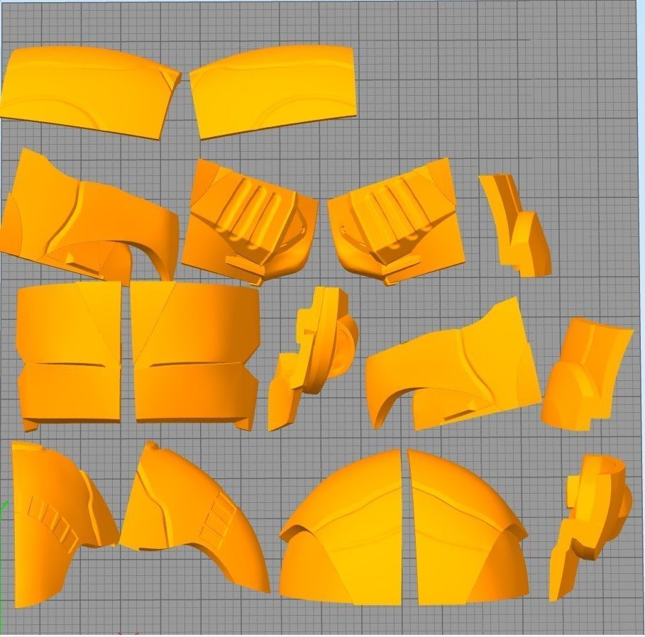 Celestial NIghthawk helmet from Destiny high resolution 3D print model_3