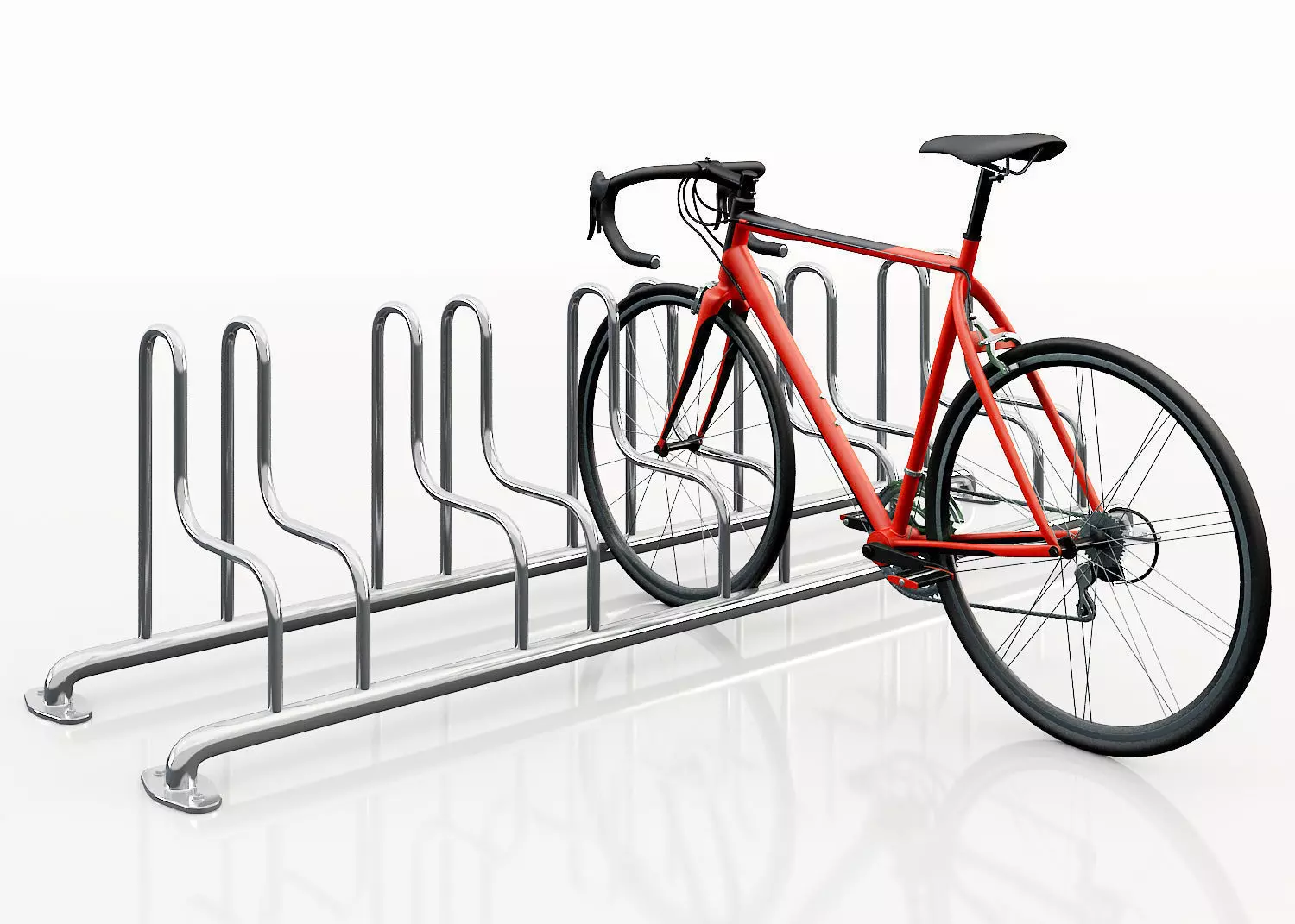 Bike rack 3d model 3 3D model_0