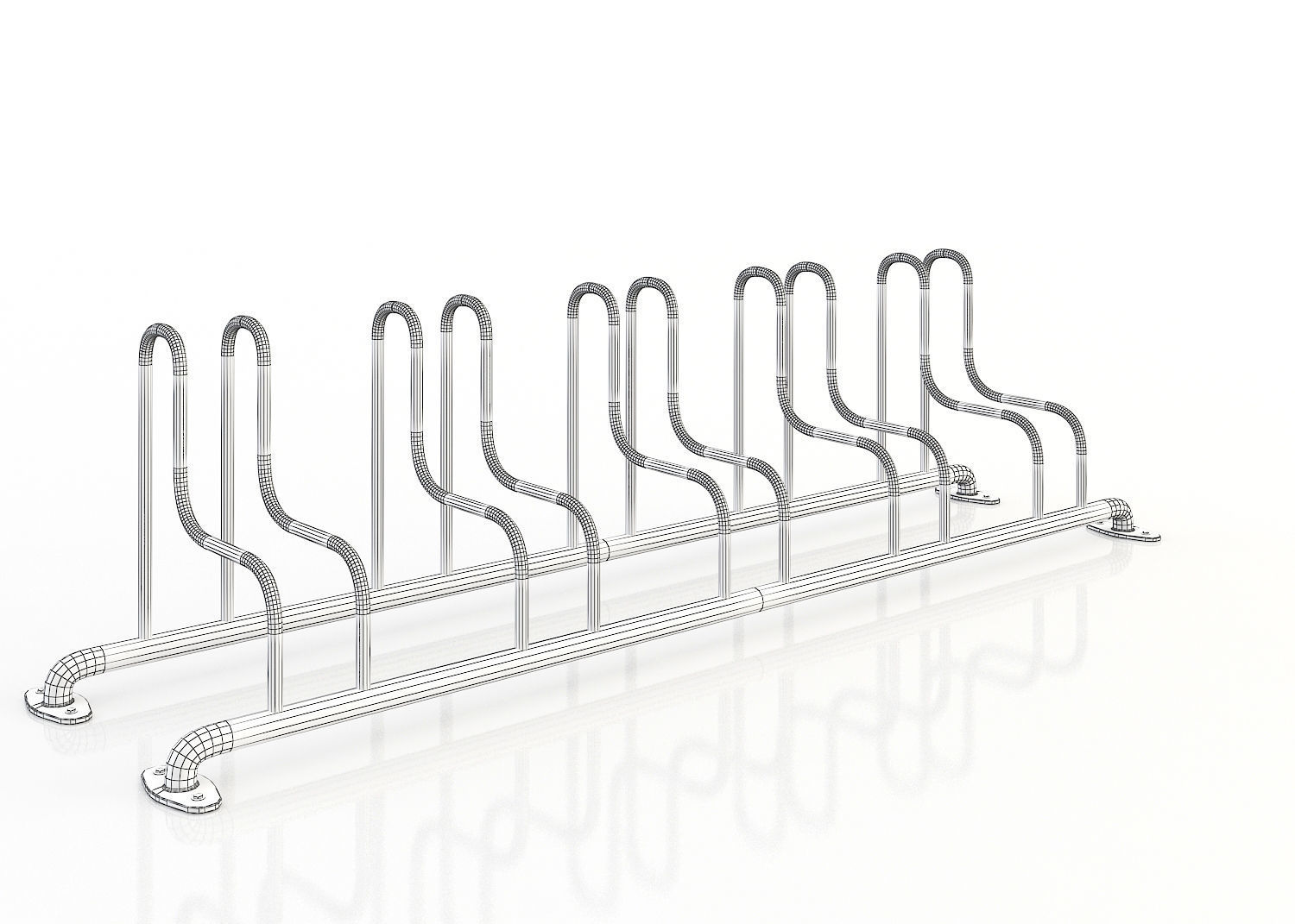 Bike rack 3d model 3 3D model_1