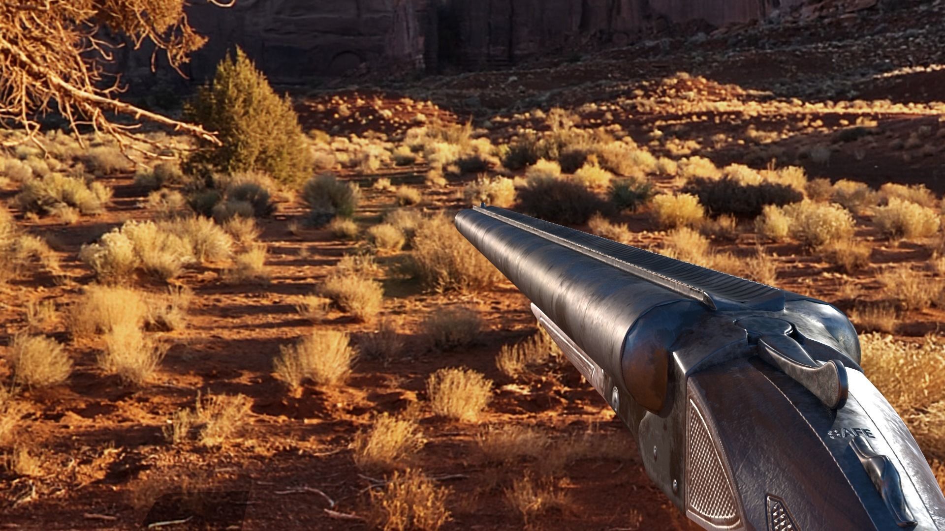 Winchester Model 21  including a short version Low-poly 3D model_4