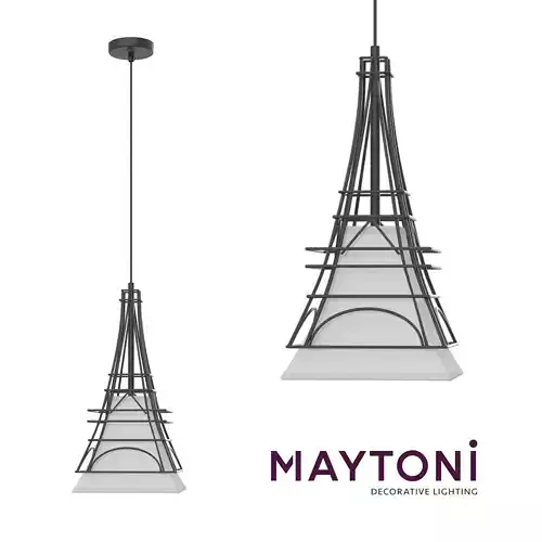 Pendant City T187-PL-01-B Maytoni LOFT Free 3D model