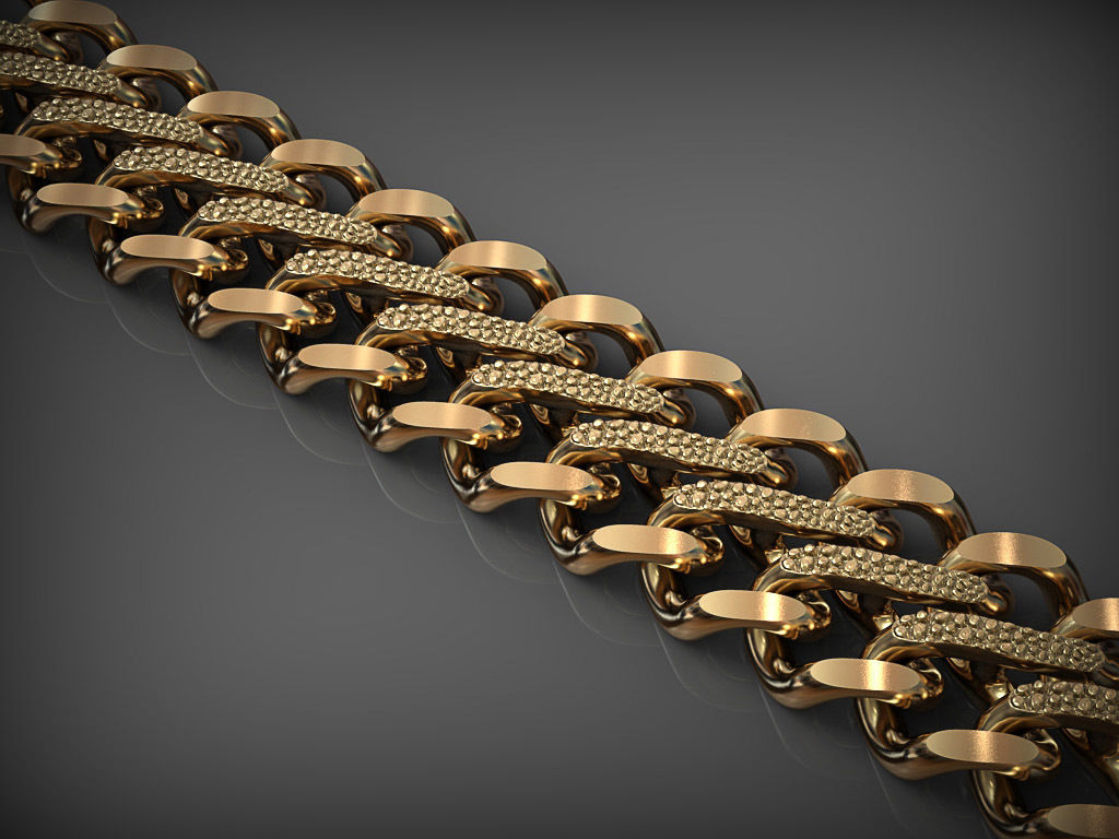 Chain link 144 3D print model_0