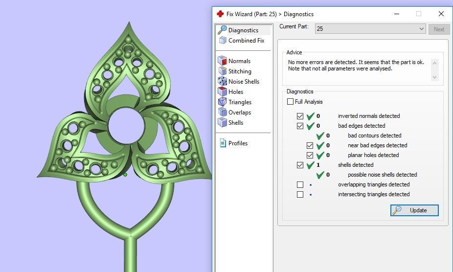 RINGS J005 3D print model_8