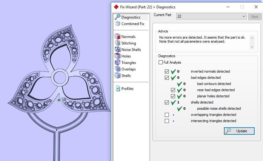 RINGS J005 3D print model_5