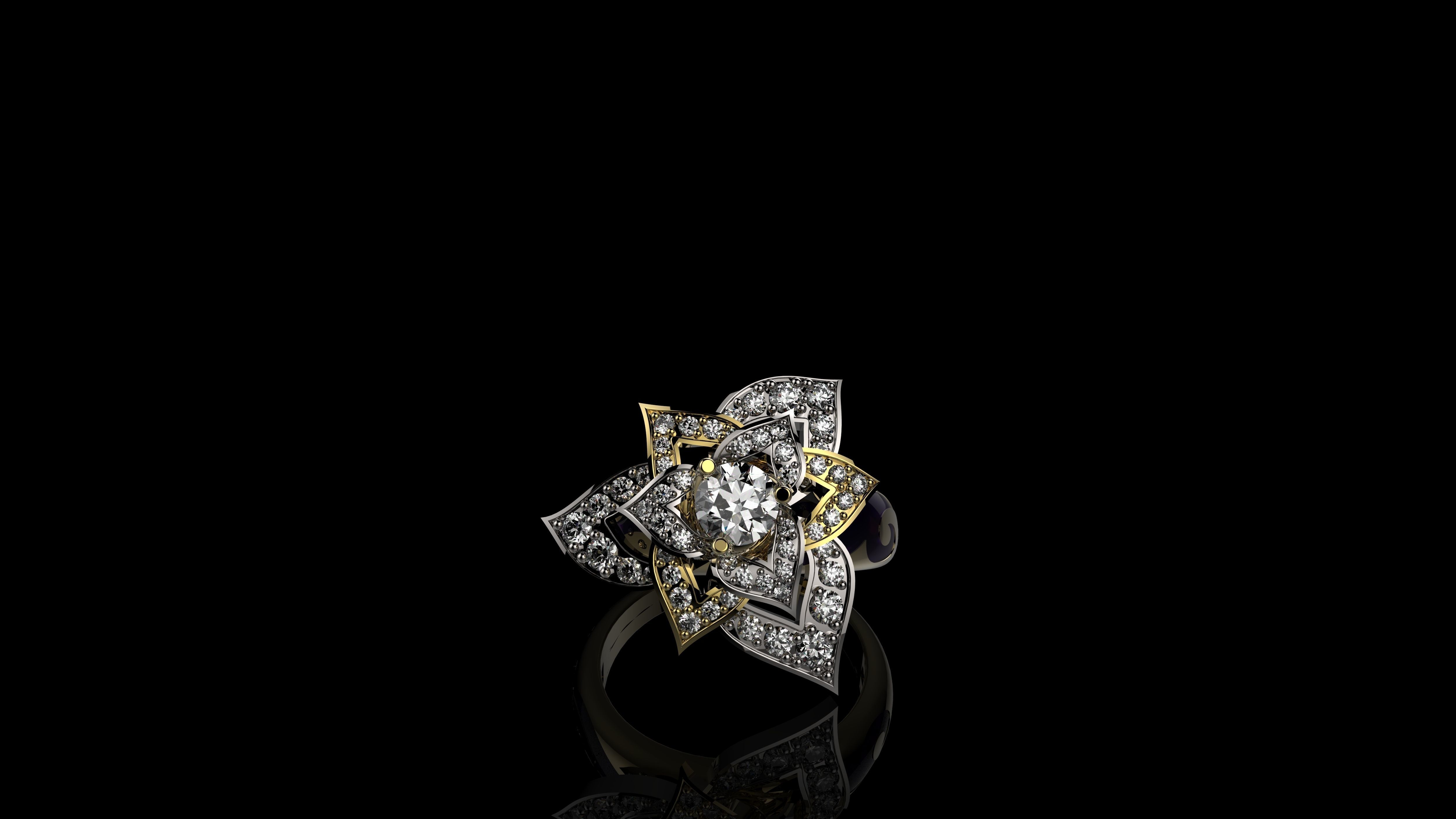 RINGS J005 3D print model_3