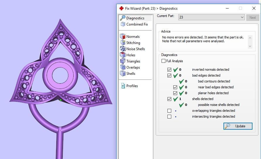 RINGS J005 3D print model_6