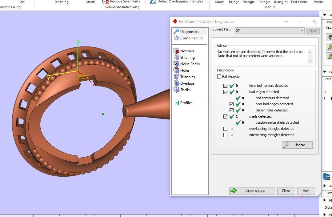 RINGS N J007 3D print model_9