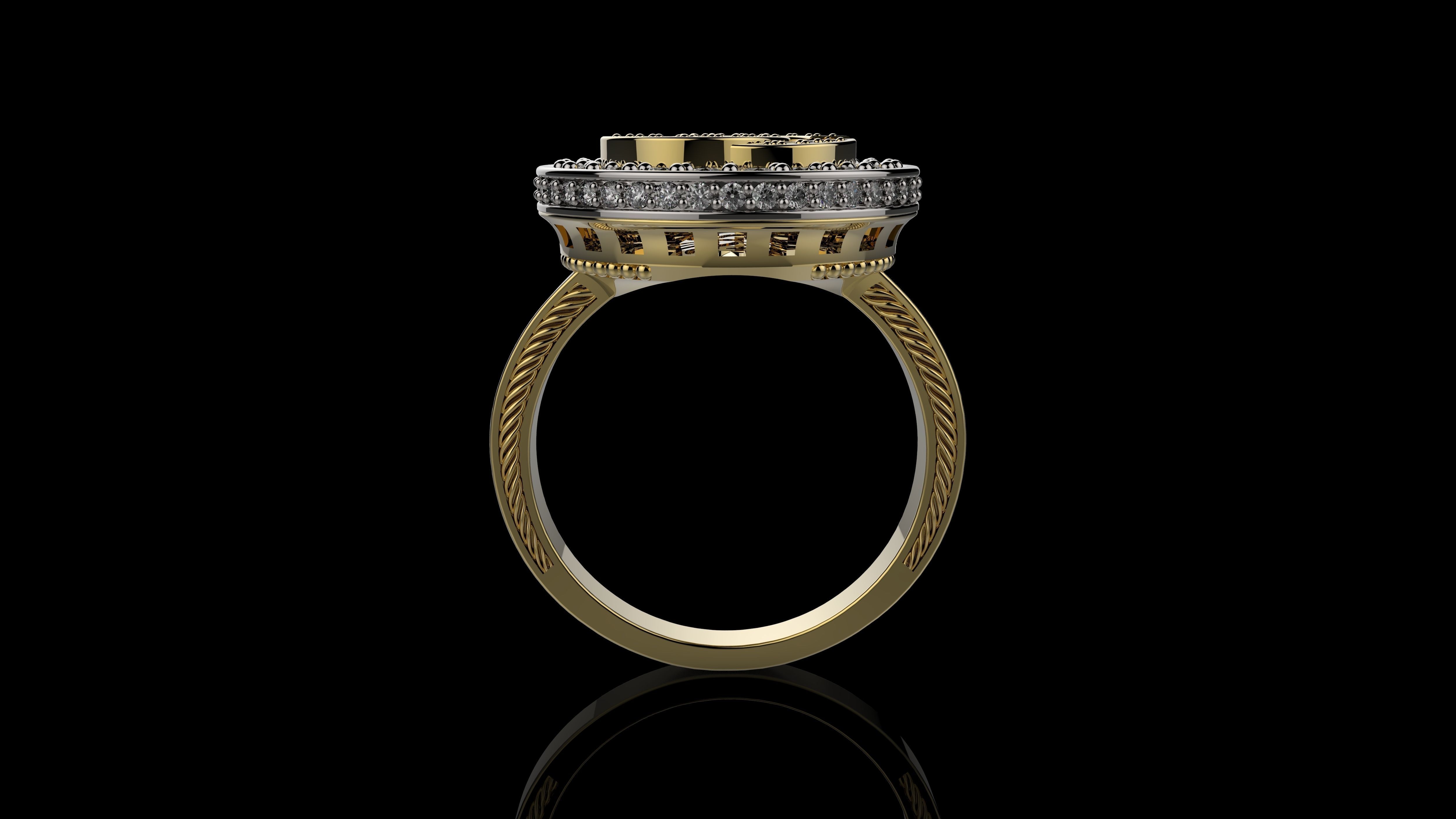 RINGS N J007 3D print model_3