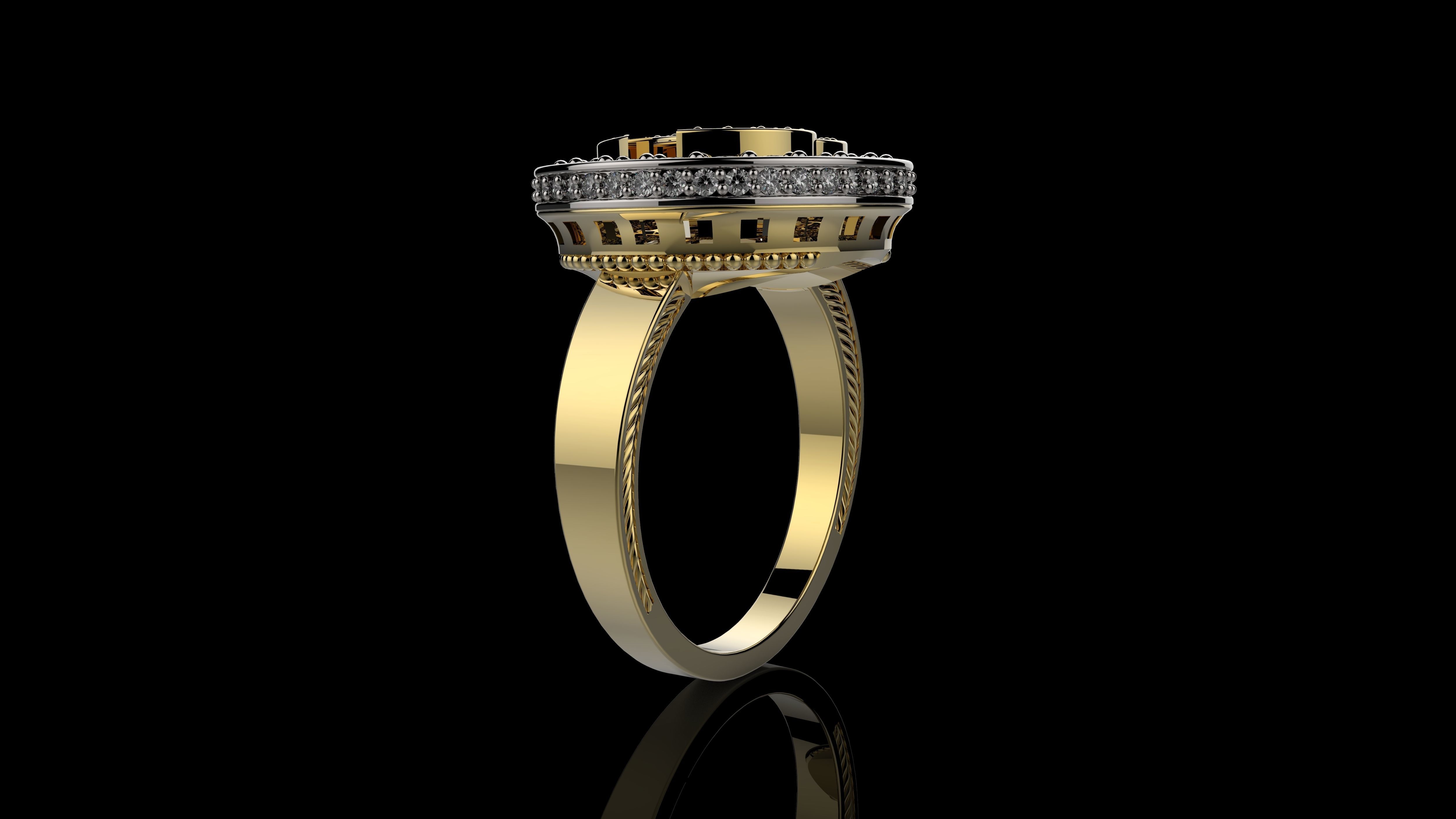 RINGS N J007 3D print model_4