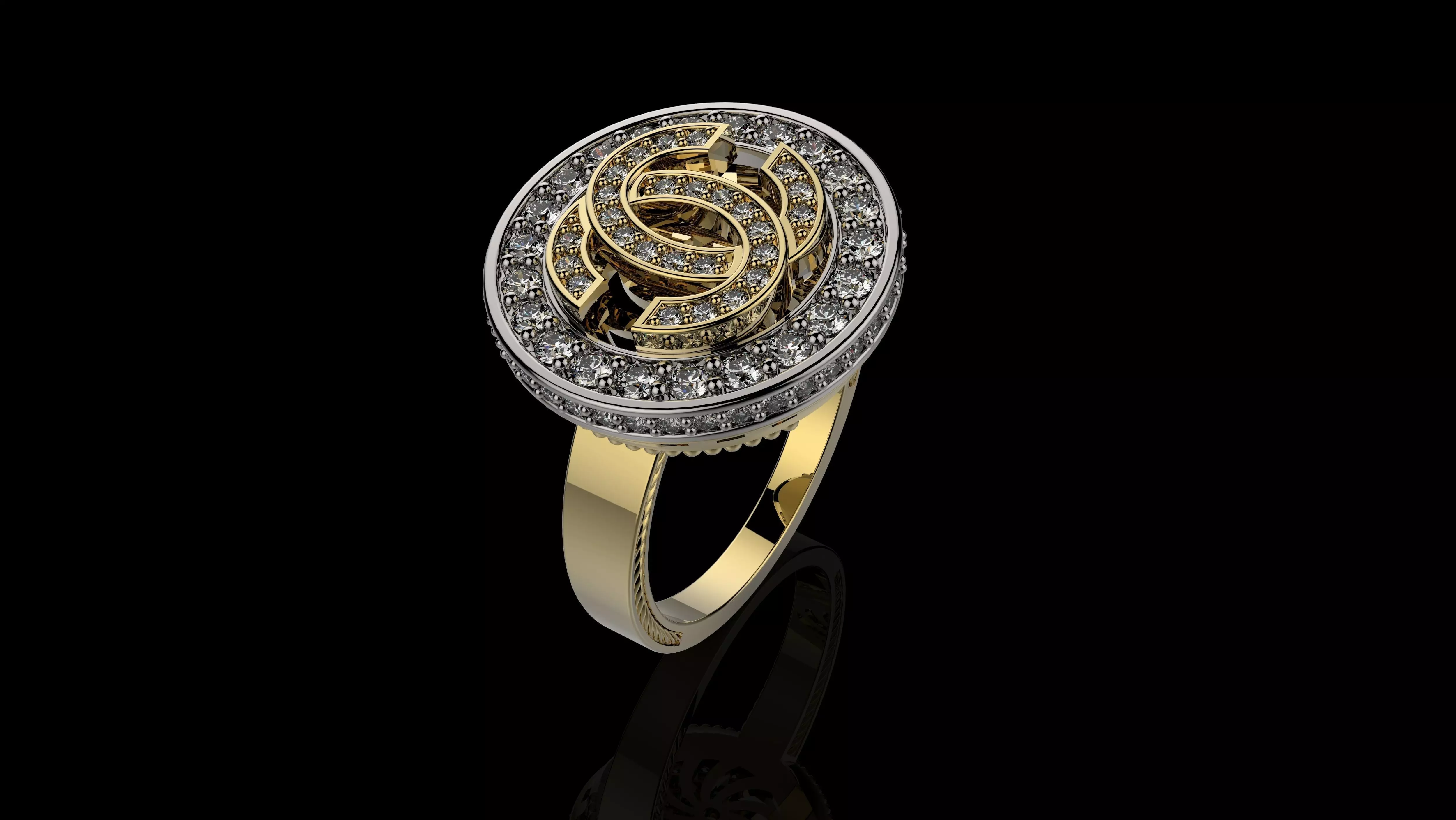 RINGS N J007 3D print model_0