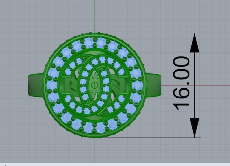 RINGS N J007 3D print model_6