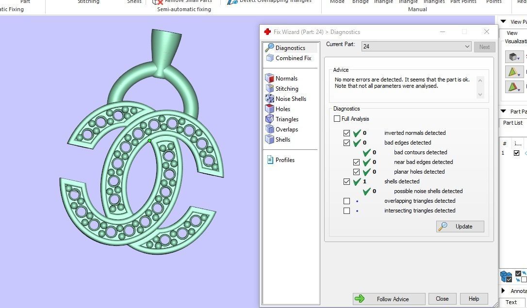 RINGS N J007 3D print model_11
