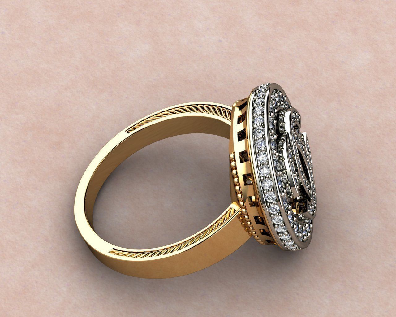 RINGS N J007 3D print model_1