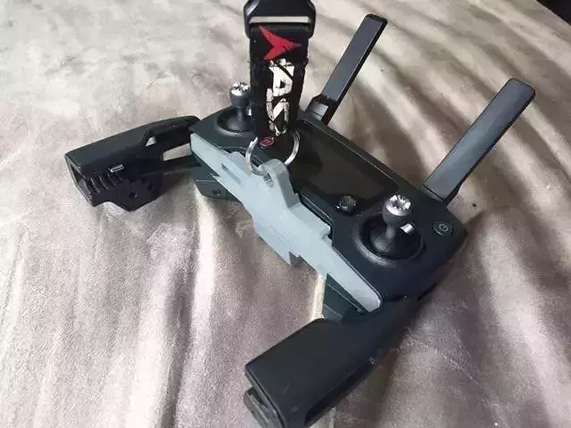 3D DJI Mavic Pro Remote Controller Neck Strap  3D print model