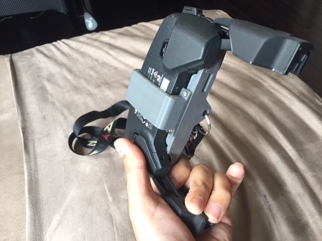 3D DJI Mavic Pro Remote Controller Neck Strap  3D print model_2