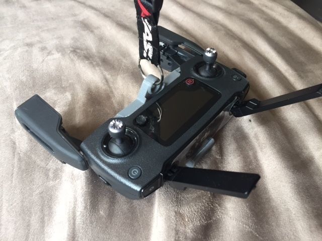 3D DJI Mavic Pro Remote Controller Neck Strap  3D print model_1