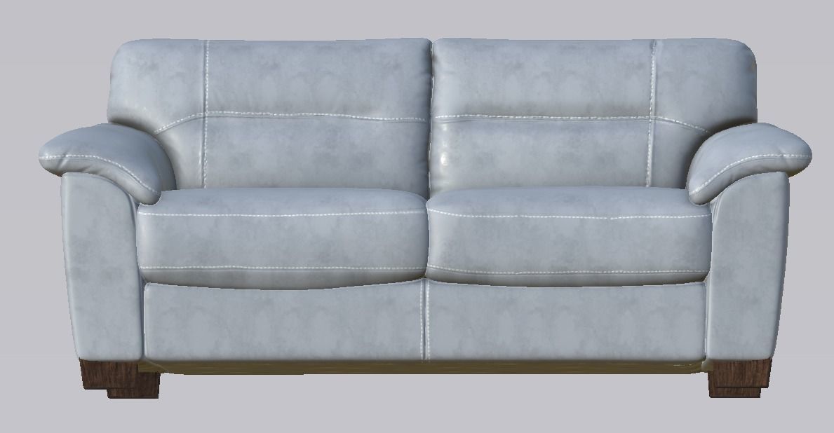 Harvey Norman Becky 3 Seater Grey Low-poly 3D model_5
