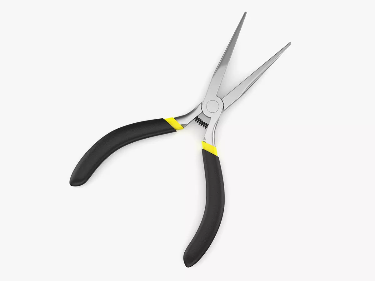 Needle-nose Pliers  3D model_0