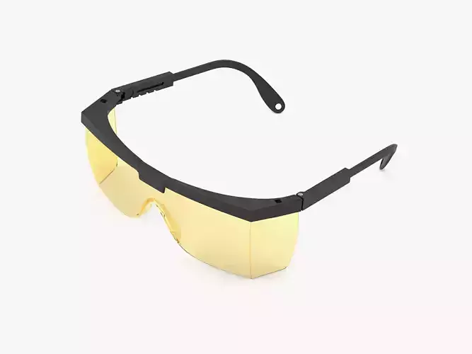 Safety Glasses 3D model