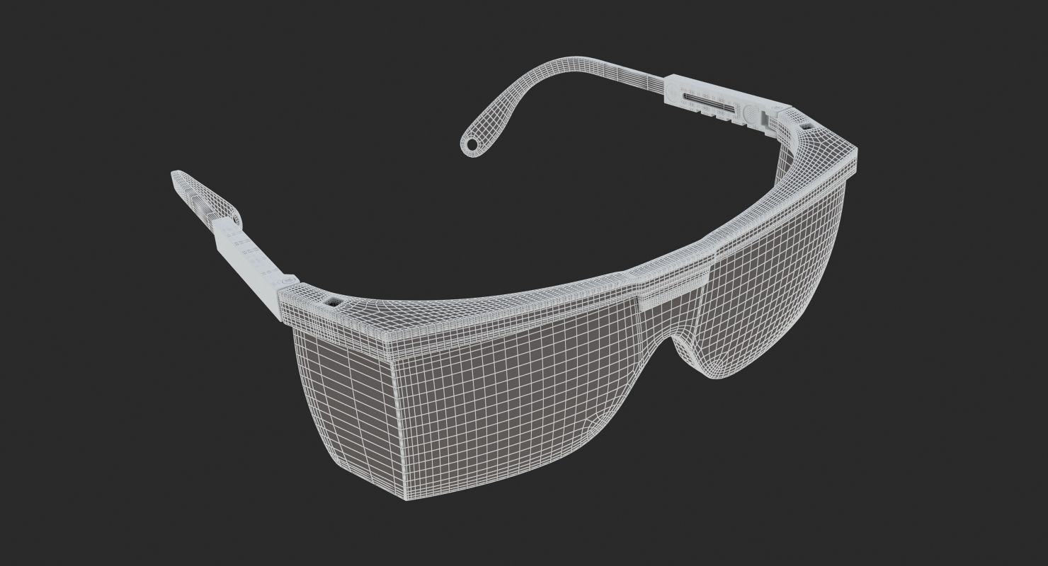 Safety Glasses 3D model_9