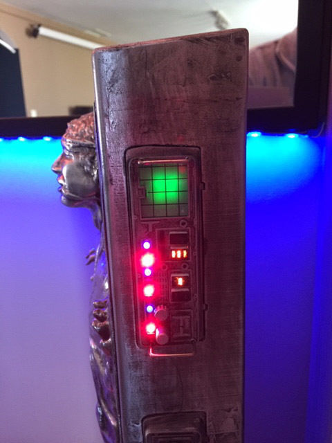 Solo in carbonite HQ 3D printable 1-4 Scale 62cm 3D print model_25