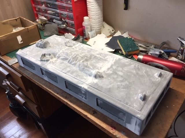 Solo in carbonite HQ 3D printable 1-4 Scale 62cm 3D print model_15
