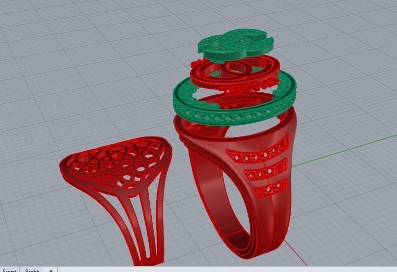 RINGS J 006 3D print model_5