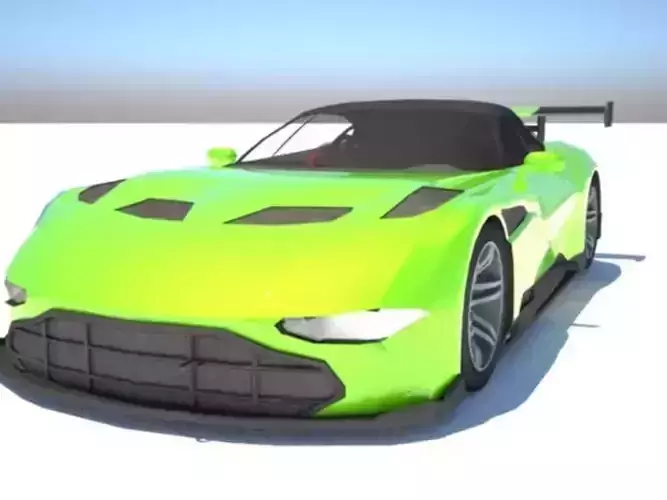 Aston Martin Vulcan - Custom 3D model
