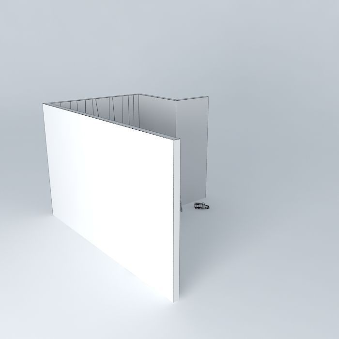 Child room Low-poly 3D model_4