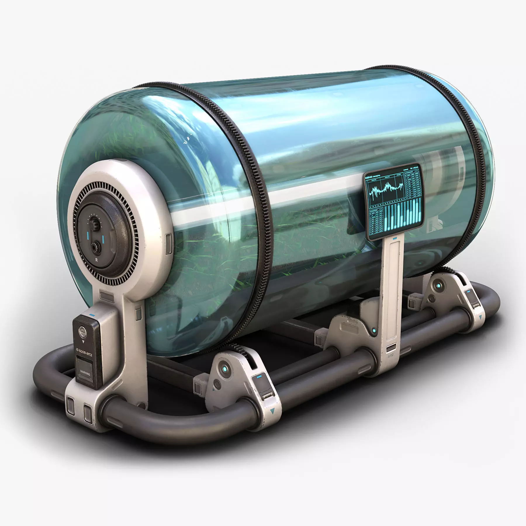 Plant Incubator 02 3D model_0